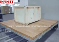 Intervallo di velocità di impatto 1,305-3,78 M/s Macchinari di prova di imballaggio con dimensione della piastra di impatto W1600×H1600 mm