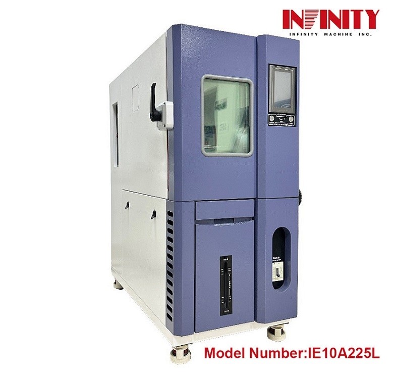 Camera di prova ambientale di raffreddamento dell'aria con porta singola e fluttuazione di temperatura ± 0,5 °C