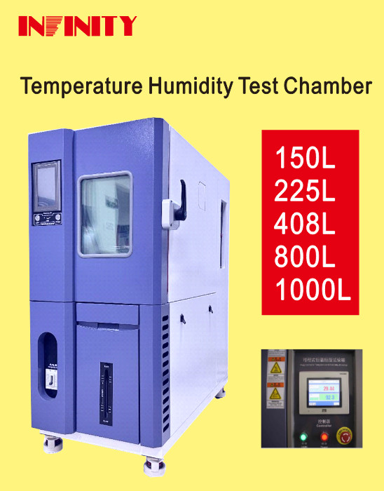 Campione di prova in acciaio inossidabile 2 strati Camera di prova a temperatura e umidità costanti