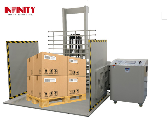 400-3000 libbre Imballaggio Clamping Pressure Compression Load Testing Machine con azionamento idraulico