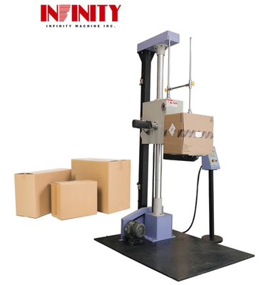 AC380V ISTA Package Carton Side Drop Impact Test Machine Per il pacchetto completamente carico Free Fall Test