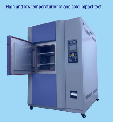 Camera di prova di urto termico porta di scatola alta bassa temperatura di prova di urto camera di riscaldamento filo per prevenire la condensazione