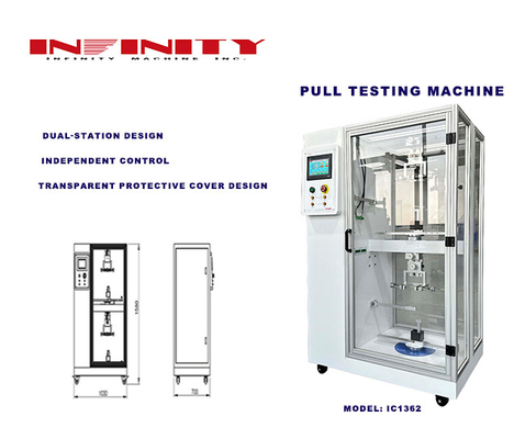 2 Scatter Wire 45° Cone Pull Test Machine per piccoli prodotti elettronici