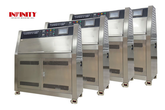 UV Weathering Test Chamber with Automatic Test Cycle SUS304 Stainless Steel and UVA-340 Lamps Environmental Test Chamber
