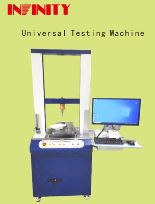 Kgf Macchina di prova universale commutabile ±0,3% Precisione del valore di forza Sensore di capacità 500Kg