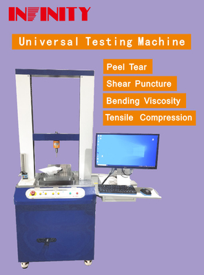 0-600 mm macchina di prova universale con accuratezza di velocità ±0,5% e accuratezza di valore di forza ±0,3%