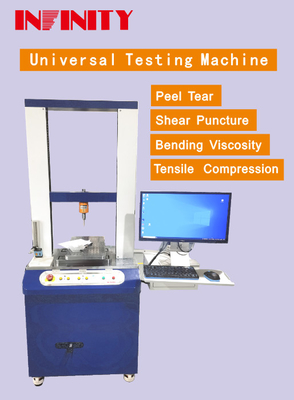 Tipo di pavimento macchina universale per la prova di spinta e trazione adatta a componenti elettronici