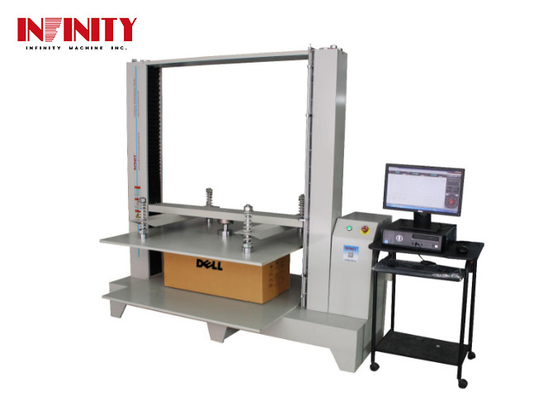 IF1551 Servo Control Cartone Compressione QC Imballaggio Testing Machine 10KN Capacità