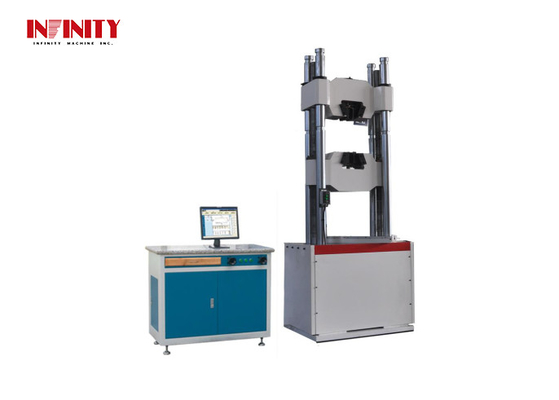 2000KN UTM idraulica φ15-φ70 Diametro di fissaggio con spazio di rullo di supporto di 450 mm