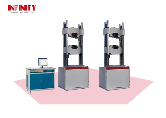 Macchina di prova universale velocità di compressione massima 900 mm Larghezza di attacco del campione piatto 100 mm