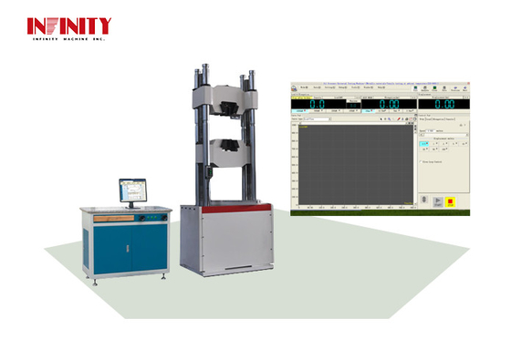 Display di schermo del computer 200kn UTM idraulico con velocità massima di movimento di 60 mm/min