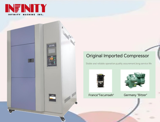 50 Hz Tester di cambiamento rapido della temperatura della sorgente con uniformità di temperatura di   2.0C