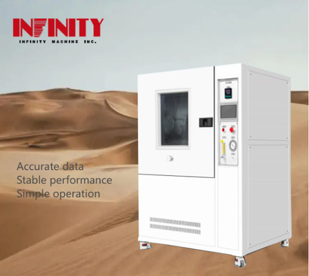 Linea standard di schermo metallico di 50 mm per la camera di prova di simulazione della sabbia ambientale