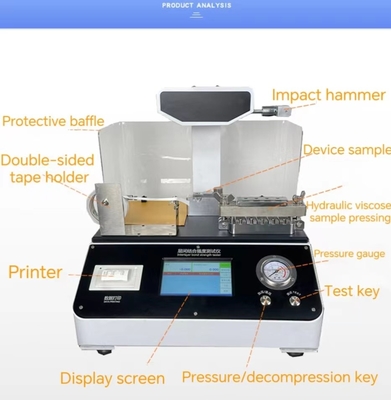 IZ1012 Tester di resistenza degli strati di carta e cartone con interfaccia user-friendly