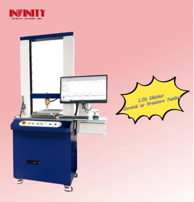 Macchina di prova di spinta e trazione ad alta precisione per accuratezza di misurazione dello spostamento ± 0,05 mm