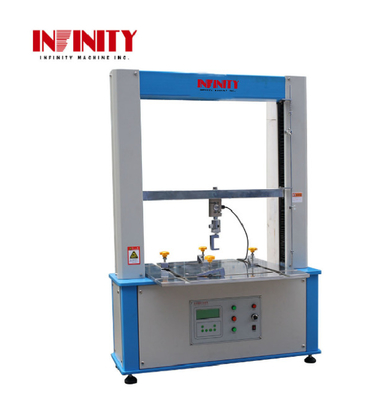 Materiale gomma Tensile Testing Machine, tastiera Cap Universal Tensile Tester 600x600mm
