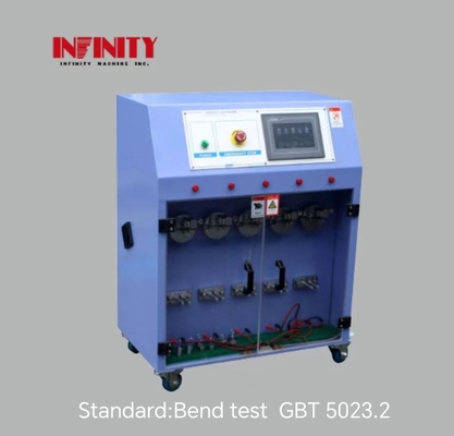 AC220V 50Hz 10A Cinque stazioni Wire Pull Testing Machine per il tempo di accelerazione e decelerazione del motore 45ms