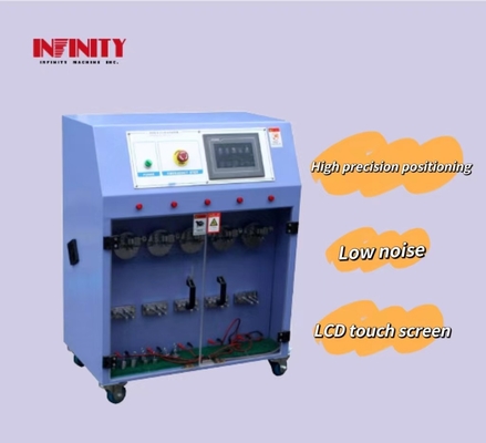 Panasonic Servo Motor Drive Five Station Wire Pull Testing Machine con tempo di accelerazione/rallentamento di 45 ms