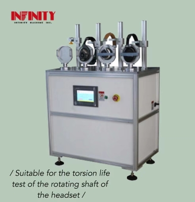 Servo Controllo ad alta precisione cuffia rotazione albero Torsione Life Testing Machine