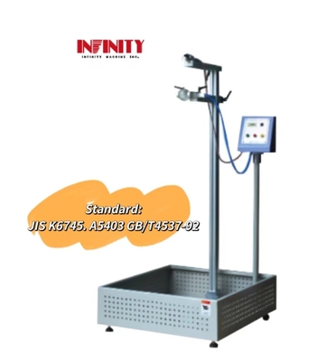 AC220V 50Hz 3A Drop Ball Impact Tester RS-8220A con peso di palla acrilica personalizzabile