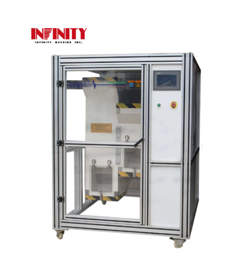 Macchina di prova elettronica di goccia dei prodotti, tester di goccia del rullo di 2 stazioni
