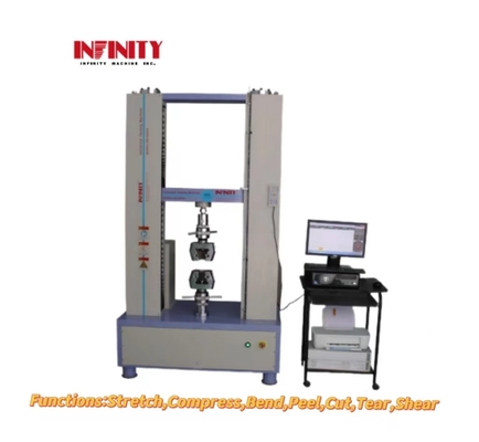 3 FASE Servo Controlled Universal Tensile Testing Machine con funzione di ritorno automatico e unità Mpa