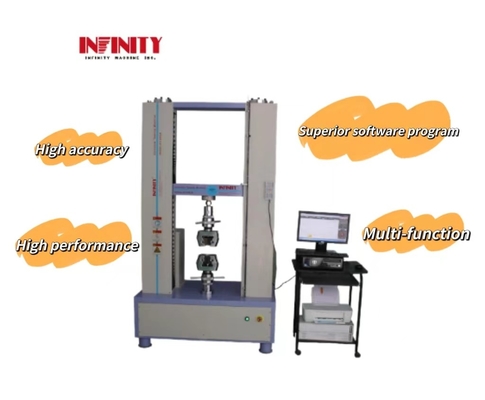 3 FASE Servo Controlled Universal Tensile Testing Machine con funzione di ritorno automatico e unità Mpa