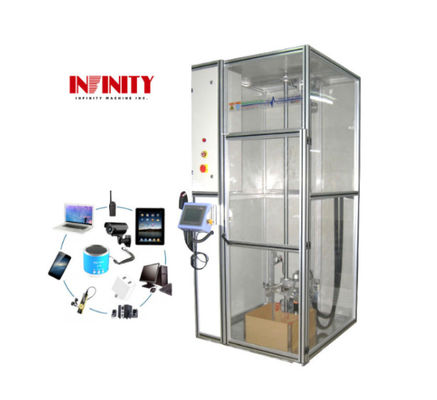 IEC 60068-2-31/32 Macchina di prova di caduta direzionale per dispositivi mobili smartphone tablet laptop