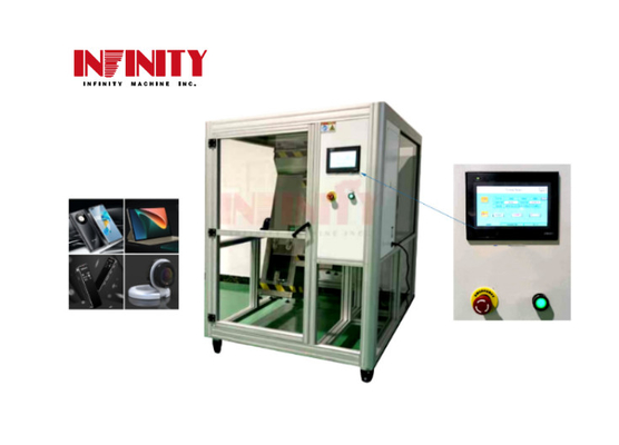 IEC 60068-2-32 Tester di caduta per la prova di caduta di rotolamento con controllo touch panel AC220V 50Hz 5A