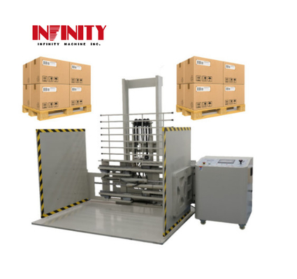 1800 × 1800 mm Attrezzatura per la prova della compressione della larghezza della scheda base per alimentatori a 380 V/50 Hz