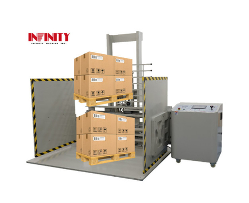 1800 × 1800 mm Attrezzatura per la prova della compressione della larghezza della scheda base per alimentatori a 380 V/50 Hz