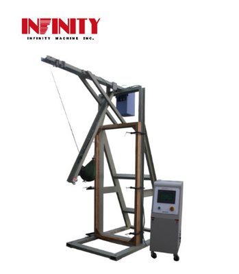 Altezza d'impatto 300~1200mm Macchina di prova dell'impatto per sacchetti di vetro di sicurezza elettrica