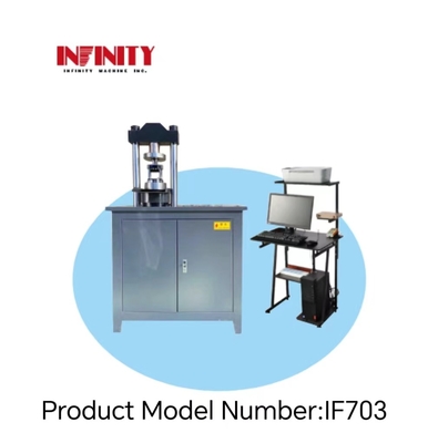 Forza di prova ad alta precisione 4%-100% FS KN Servo compressione macchina di prova