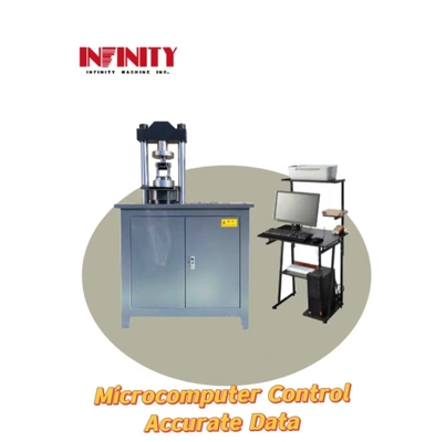 Monitoraggio dei test in tempo reale Micro elettro idraulica servo compressione macchina di prova