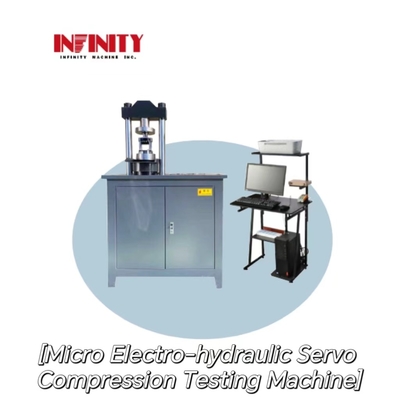 Controllo ad alta precisione a doppia colonna 300KN Servo Compressione Strength Testing Machine