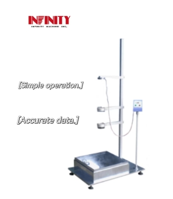 Testatore di impatto di sfere di vetro stratificato ISO/ DIS12542 1 12543-6 1997 AS/ NZS2208 1996 GB/ T9962-1999