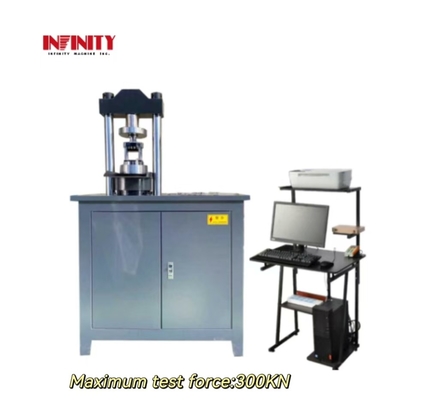 Distanza di misurazione della forza di prova ad alta precisione 4%-100%FS KN Servo Compression Test Machine