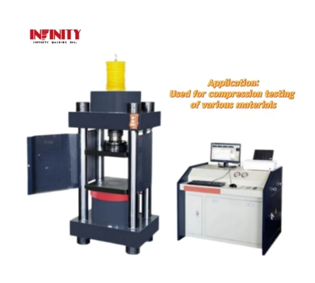 Macchina di prova di compressione microelettrica idraulica servo