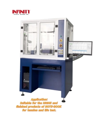 Facile utilizzo Azzione rotante automatica 17 pollici Notebook Torsione Life Testing Machine