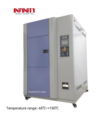 Cammera di prova a scossa termica programmabile della serie IE31A1 ad alta precisione di controllo della temperatura