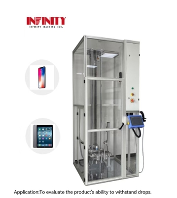 Macchina di prova di caduta direzionale ad alta precisione per la prova di caduta di prodotti elettronici