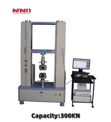 300KN Servo Controlled Universal Tensile Testing Machine per la prova ciclica del materiale