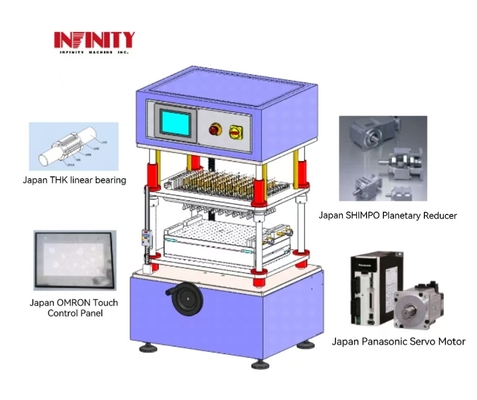 Test Trip 10mm Telefono rimovibile e laptop Tastiera Tastiera Fatigue Testing Machine