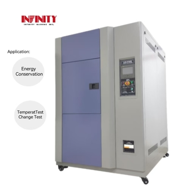 Apparecchiatura programmabile camera di prova per urti termici Fluctuazione della temperatura ±1°C