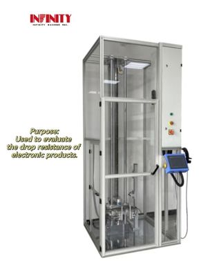 Macchina per test di caduta direzionale per dispositivi mobili, tester di caduta libera IEC 60068-2-31 IEC 60068-2-32