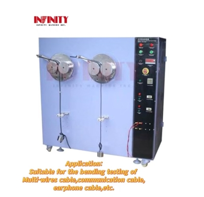 Cable flessibile ciclo di piegatura Fatigue Testing Machine alimentazione AC220V 50Hz 5A