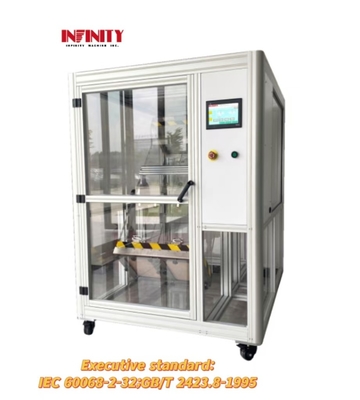 IEC 60068-2-32 Macchina di prova a goccia di alta precisione Capacità di carico massima 5 kg