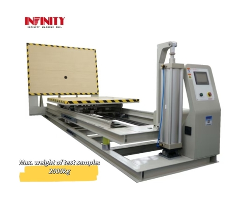ISO 10531 1992 Scatola di cartone Tester piano inclinato Pacchetto Tester impatto inclinato