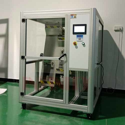 IEC 60068-2-31 Macchina per prove di caduta a rotazione con barile con altezze di caduta di 1000 mm e 500 mm e funzione di protezione