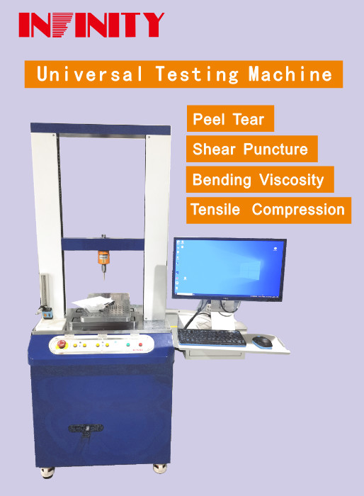 Tipo di pavimento macchina universale per la prova di spinta e trazione adatta a componenti elettronici